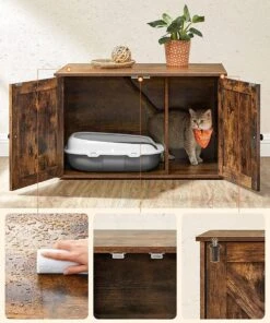 Kattenbak Kast, Kattentoilet, Vintage -Katten Benodigdheden Winkel 1003x1200 1