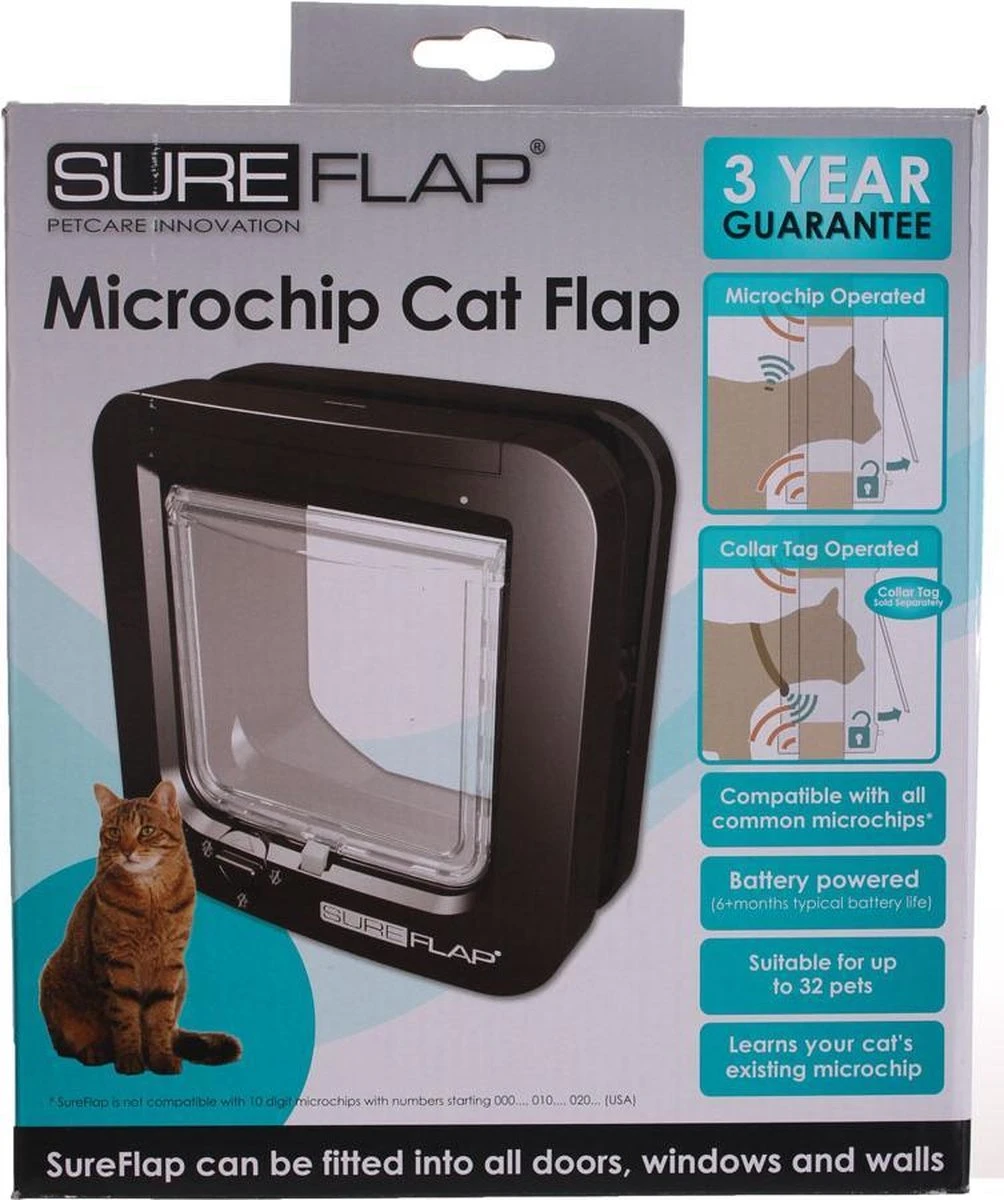 SureFlap Microchip Kattenluik M - Bruin - 12 X 14 Cm 12 SureFlap Microchip Kattenluik M - Bruin - 12 X 14 Cm - Afbeelding 10