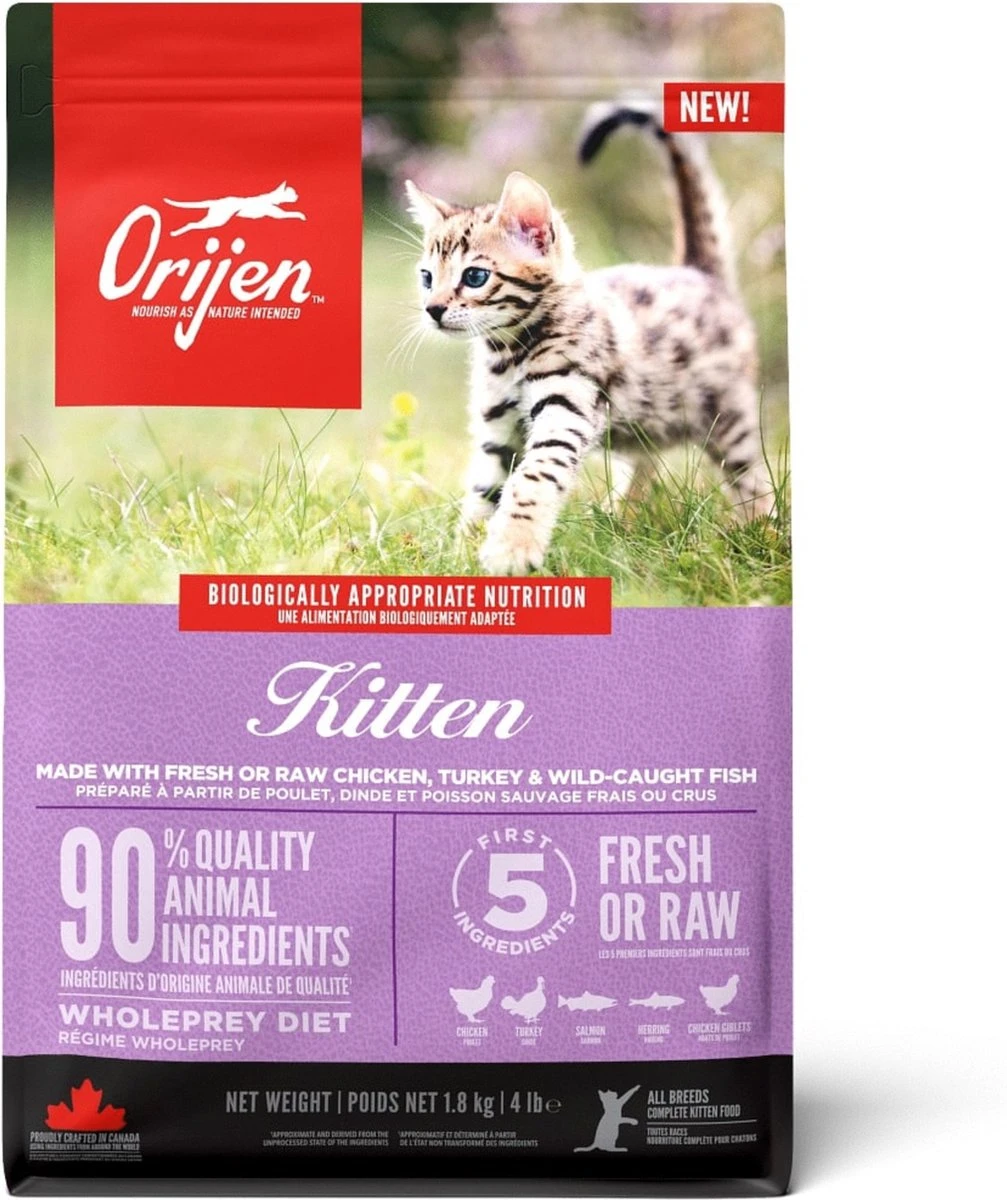 Orijen Kattenvoer Whole Prey Kitten 1,8 Kg 4 Orijen Kattenvoer Whole Prey Kitten 1,8 Kg - Afbeelding 2