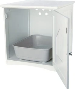 Trixie Kattenmand Huis Wit - 51X49X51 CM -Katten Benodigdheden Winkel 1014x1200 1