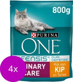 Purina One Urinary Care - Kattenvoer - 4 X Kip 800 G -Katten Benodigdheden Winkel 1062x1200