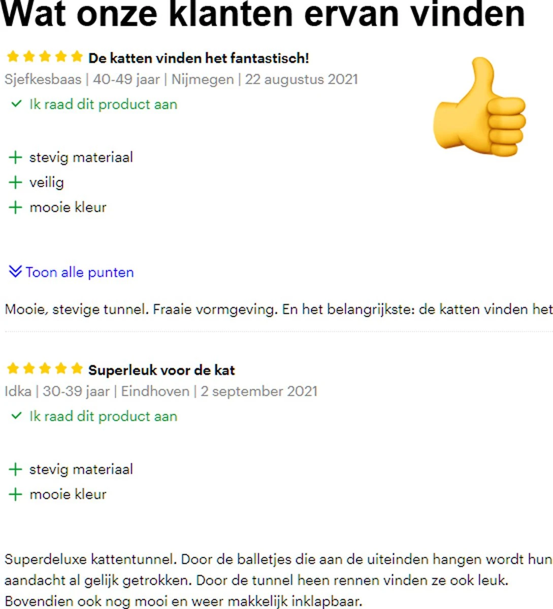 SODEAL Kattentunnel - Katten Huis - Tunnel Kat - Cat House - Kattenmand - Katten Tunnel 5 SODEAL Kattentunnel - Katten Huis - Tunnel Kat - Cat House - Kattenmand - Katten Tunnel - Afbeelding 3