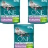 Purina One Bifensis Sensitive Rijk Aan Kalkoen En Rijst 800 Gram X 3 -Katten Benodigdheden Winkel 1091x1200