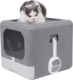 Merkloos Zelfreinigende Kattenbak - Automatische Kattenbak - Kattenbak Zelfreinigend - Electrische Kattenbak - Grijs 15 Merkloos Zelfreinigende Kattenbak - Automatische Kattenbak - Kattenbak Zelfreinigend - Electrische Kattenbak - Grijs -Katten Benodigdheden Winkel 1099x1200 5