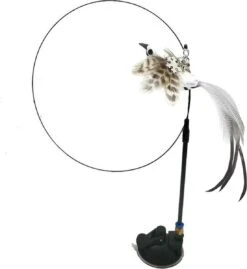 Kattenspeelgoed - Simulatie Vogel - Interactieve Grappige Kattenspeeltjes - Kattenhengel Met Zuignap + 4 Vogels + Een Kattenhengel GRATIS -Katten Benodigdheden Winkel 1102x1200 5