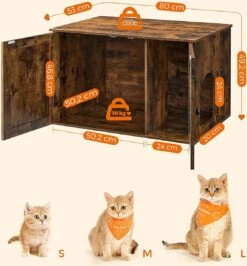 Kattenbak Kast, Kattentoilet, Vintage -Katten Benodigdheden Winkel 1114x1200 1