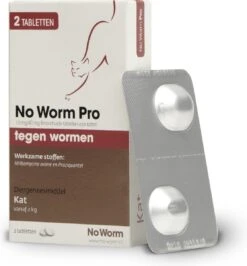 Exil No Worm Pro - Kat - 2 Tabletten -Katten Benodigdheden Winkel 1115x1200 3