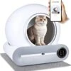 Viervoeter™ Kattenbak Zelfreinigend – Automatische Kattenbak – Zelfreinigende Kattenbak – Anti-geur – 53x58x55cm – Bedienen Via App – 65 Liter -Katten Benodigdheden Winkel 1122x1200