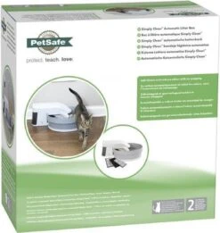 Zelfreinigende Kattenbak - PetSafe Simply Clean - Fluisterstil Met Koolstoffilter Tegen Geurtjes -Katten Benodigdheden Winkel 1135x1200 4