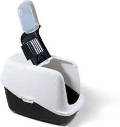 Savic Kattenbak Nestor - Kattenbak - Zwart/Wit - 56 X 39 X 38,5 18 Savic Kattenbak Nestor - Kattenbak - Zwart/Wit - 56 X 39 X 38,5 -Katten Benodigdheden Winkel 1141x1200 2