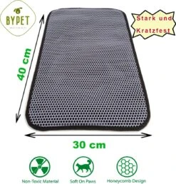 Blue Eyes Kattenbakmat, 30 Cm X 40 Cm, (!!! MAAT !!!) Kattenbakmat, Kattenbakonderlegger, Honingraatdesign, Kattenbak, Waterdicht, Dubbellaags Ontwerp, Honingraatmat (grijs) 11 Blue Eyes Kattenbakmat, 30 Cm X 40 Cm, (!!! MAAT !!!) Kattenbakmat, Kattenbakonderlegger, Honingraatdesign, Kattenbak, Waterdicht, Dubbellaags Ontwerp, Honingraatmat (grijs) -Katten Benodigdheden Winkel 1150x1200 5