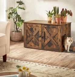 Kattenbak Kast, Kattentoilet, Vintage -Katten Benodigdheden Winkel 1171x1200 4