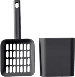 Hoopo® Dome Plus Kattenbak Grijs - Kattenbak - Kattenbakschep - 50x37.5x38cm - Grote Kattenbak -Katten Benodigdheden Winkel 1173x1200 3