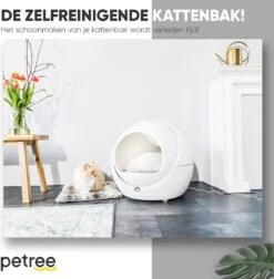 Petree Dome- Zelfreinigende Kattenbak - Automatisch - Katten - Anti-geur - 60 X 35 X 60 Cm 18 Petree Dome- Zelfreinigende Kattenbak - Automatisch - Katten - Anti-geur - 60 X 35 X 60 Cm -Katten Benodigdheden Winkel 1174x1200 5