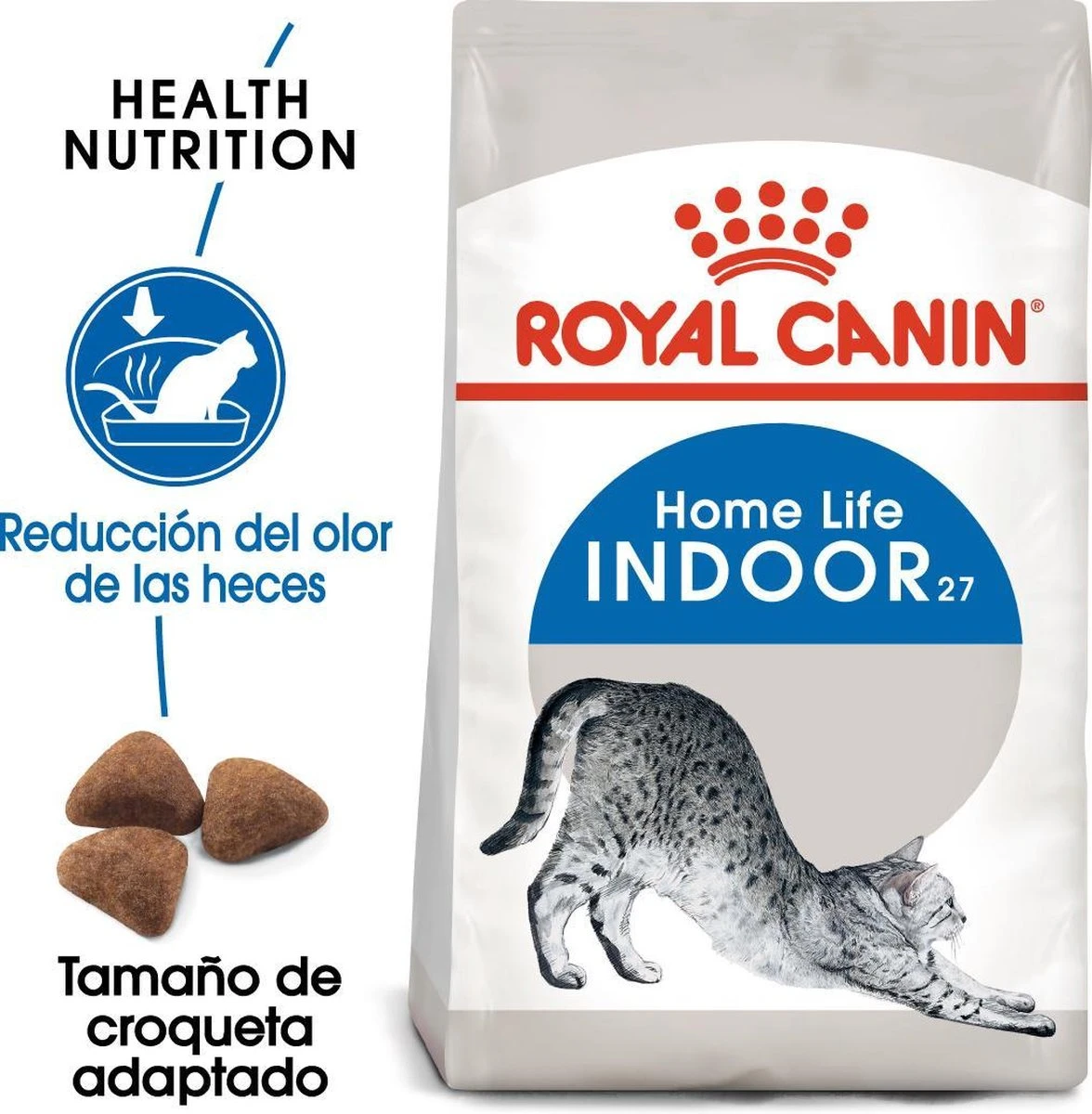 Royal Canin Indoor 27 - Kattenvoer - 10 Kg 16 Royal Canin Indoor 27 - Kattenvoer - 10 Kg - Afbeelding 14