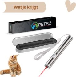Laserpen - Kattenspeeltjes - Zaklamp - Kat - Laser - Kattenspeelgoed - RVS Opbergblikje -Katten Benodigdheden Winkel 1183x1200 9
