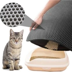 Blue Eyes Kattenbakmat, 30 Cm X 40 Cm, (!!! MAAT !!!) Kattenbakmat, Kattenbakonderlegger, Honingraatdesign, Kattenbak, Waterdicht, Dubbellaags Ontwerp, Honingraatmat (grijs) 13 Blue Eyes Kattenbakmat, 30 Cm X 40 Cm, (!!! MAAT !!!) Kattenbakmat, Kattenbakonderlegger, Honingraatdesign, Kattenbak, Waterdicht, Dubbellaags Ontwerp, Honingraatmat (grijs) -Katten Benodigdheden Winkel 1194x1200 12