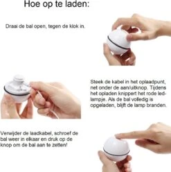 Catchit!® Interactieve Zelfrollende Bal Katten - Kattenspeeltjes - Inclusief USB Kabel En Staartjes - Kattenspeelgoed - Smart - Grijs -Katten Benodigdheden Winkel 1197x1200 11