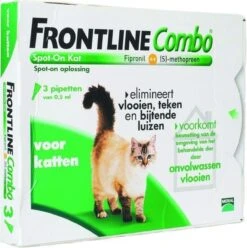 Frontline Combo Anti Vlooienmiddel En Tekenmiddel Kat - 3 Pipetten -Katten Benodigdheden Winkel 1197x1200 4