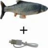 Merkloos Interactieve Oplaadbare Bewegende Vis (Grijs) - Unieke "must Have" Voor Uw Kat / Hond -Katten Benodigdheden Winkel 1198x1200 21