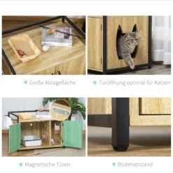 PawHut Katzentoilett Mit Griff D31-053 19 PawHut Katzentoilett Mit Griff D31-053 -Katten Benodigdheden Winkel 1199x1200 28