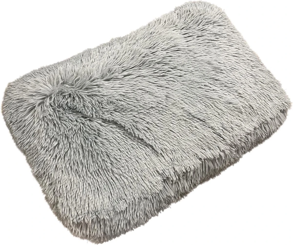 Adori Kattenkussen Bangalor - Kattenkussen - 60x40x9 Cm Grijs 3 Adori Kattenkussen Bangalor - Kattenkussen - 60x40x9 Cm Grijs