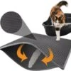 Merkloos Kattenbakmat - Grit Opvanger - 45 X 60 - Waterdicht - Kattenmat Met Filter - Kattenbak Accessoires - Kat Benodigheden - Cat Litter Mat - Dubbele Laag -Katten Benodigdheden Winkel 1200x1011 10