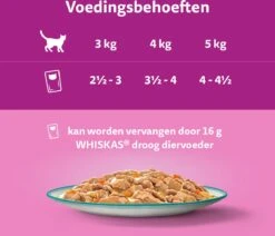 Whiskas 1+ Natvoer - Tasty Mix - Vis Van De Dag In Saus - Maaltijdzakjes 48 X 85 G 12 Whiskas 1+ Natvoer - Tasty Mix - Vis Van De Dag In Saus - Maaltijdzakjes 48 X 85 G -Katten Benodigdheden Winkel 1200x1030 2