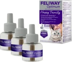 Feliway Optimum - Navulling 3-Pack - 3x Flacon 48 Ml - Anti-stress Kat 7 Feliway Optimum - Navulling 3-Pack - 3x Flacon 48 Ml - Anti-stress Kat -Katten Benodigdheden Winkel 1200x1033 7