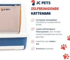 JC Pets Premium Kattenbak Systeem - Inclusief 2.5KG / 4L Kattenbakvulling - Zelfreinigend 16 JC Pets Premium Kattenbak Systeem - Inclusief 2.5KG / 4L Kattenbakvulling - Zelfreinigend -Katten Benodigdheden Winkel 1200x1037 3
