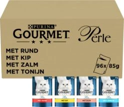 Purina One Gourmet Perle - Kattenvoer - Land En Zee - 96 X 85 Gram