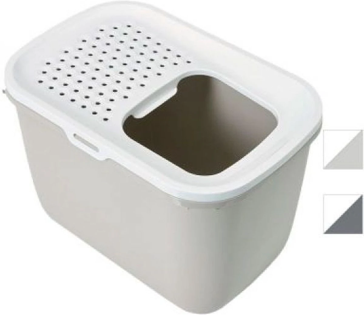 Savic Hop In - Kattenbak - Grijs - 58,5 X 39 X 39,5 Cm 13 Savic Hop In - Kattenbak - Grijs - 58,5 X 39 X 39,5 Cm - Afbeelding 11