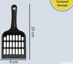 Merkloos Kattenbakschepje – Grof – Zwart 6 Merkloos Kattenbakschepje – Grof – Zwart -Katten Benodigdheden Winkel 1200x1046 4