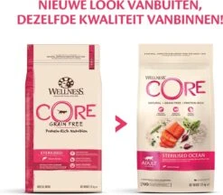 Wellness Core Grain Free Cat Sterilised - Zalm - Kattenvoer - 1.75 Kg -Katten Benodigdheden Winkel 1200x1051