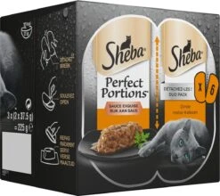 Sheba Perfect Portions In Saus Katten Natvoer - Kalkoen - 8 X 6 Stuks -Katten Benodigdheden Winkel 1200x1067 1