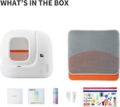 PETKIT® Pura MAX – Automatische Kattenbak – Elektrisch – Kattenbak Zelfreinigend – Bedienen Via De App 19 PETKIT® Pura MAX – Automatische Kattenbak – Elektrisch – Kattenbak Zelfreinigend – Bedienen Via De App -Katten Benodigdheden Winkel 1200x1068 2