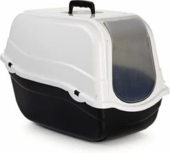 Beeztees Romeo - Kattenbak - Zwart/Wit - 57x39x41 Cm