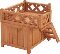 Kattenhuis Pürstein 45,7x50,8x50,3 Cm Houtkleurig -Katten Benodigdheden Winkel 1200x1092 4