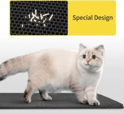 Nobleza Kattenbakmat - Kattenmat Met Filter - Kattenbak Accessoires - Grit Opvanger - 3 Lagen - Waterdicht - 60x45 Cm - Opvouwbaar - Zwart 15 Nobleza Kattenbakmat - Kattenmat Met Filter - Kattenbak Accessoires - Grit Opvanger - 3 Lagen - Waterdicht - 60x45 Cm - Opvouwbaar - Zwart -Katten Benodigdheden Winkel 1200x1102 6