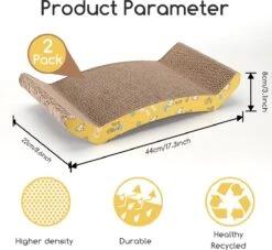 Nobleza 46ZKS - Krabplank Met Catnip - 2 Stuks - 44 X 22 X 12 Cm 17 Nobleza 46ZKS - Krabplank Met Catnip - 2 Stuks - 44 X 22 X 12 Cm -Katten Benodigdheden Winkel 1200x1104 4