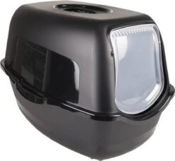 Kattenbak Lexie Zwart - Zwart - 39 X 56 X 39.5 Cm -Katten Benodigdheden Winkel 1200x1108 2