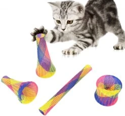 Merkloos Katten Boinks Springveren (10 Stuks) - Kattenspeelgoed – Kattenspeeltjes - Speelgoed Voor Katten Veertjes - Kitten Speeltjes Springveertjes – Kattenveertjes - Kat Speeltje Springveer | Diverse Kleuren -Katten Benodigdheden Winkel 1200x1121 9