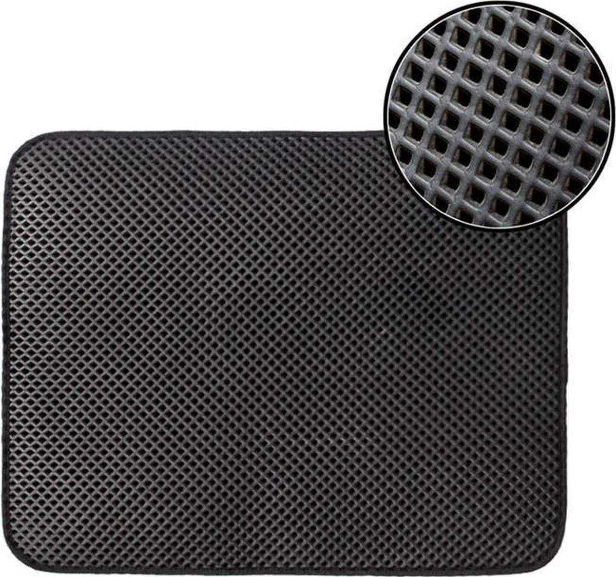 Merkloos Kattenbakmat - Grit Opvanger - 45 X 60 - Waterdicht - Kattenmat Met Filter - Kattenbak Accessoires - Kat Benodigheden - Cat Litter Mat - Dubbele Laag 5 Merkloos Kattenbakmat - Grit Opvanger - 45 X 60 - Waterdicht - Kattenmat Met Filter - Kattenbak Accessoires - Kat Benodigheden - Cat Litter Mat - Dubbele Laag - Afbeelding 3