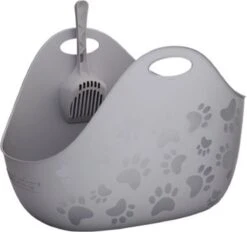 LitterLocker LitterBox - Grijs -Katten Benodigdheden Winkel 1200x1126