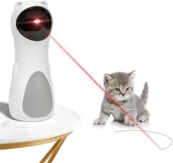 PetPetrol Automatisch Kattenspeeltje – Laser – Kattenlaser - Intelligent Interactief Voor Katten – Laser Kat – 9 Verschillende Standen – Incl. Oplaadkabel – Geruisloze Motor -Katten Benodigdheden Winkel 1200x1132 1