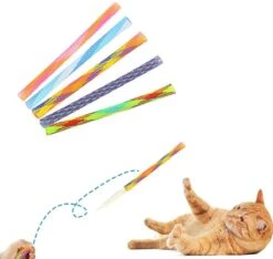 Merkloos Katten Boinks Springveren (10 Stuks) - Kattenspeelgoed – Kattenspeeltjes - Speelgoed Voor Katten Veertjes - Kitten Speeltjes Springveertjes – Kattenveertjes - Kat Speeltje Springveer | Diverse Kleuren -Katten Benodigdheden Winkel 1200x1135 11