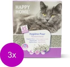 Happy Home Solutions Ultra Hygienic Pure - Kattenbakvulling - 3 X 10 L 5 Happy Home Solutions Ultra Hygienic Pure - Kattenbakvulling - 3 X 10 L -Katten Benodigdheden Winkel 1200x1138 3