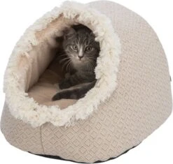 Trixie Kattenmand Iglo Boho Beige - 35X41X26 CM -Katten Benodigdheden Winkel 1200x1141 10