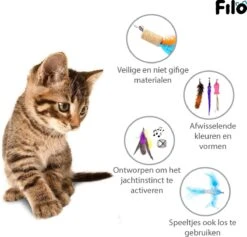 Filo Kattenhengel Set + 12 Kattenspeeltjes – Speelhengels Interactief Kattenspeelgoed – Hengel Kattenspeeltje Kittens - Speelgoed Speelhengel Vis Kat En Kitten 17 Filo Kattenhengel Set + 12 Kattenspeeltjes – Speelhengels Interactief Kattenspeelgoed – Hengel Kattenspeeltje Kittens - Speelgoed Speelhengel Vis Kat En Kitten -Katten Benodigdheden Winkel 1200x1153 8