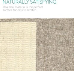 Navaris Krabmat Voor Katten - Krabmat Voor Aan Bank - Krabtapijt Voor Kat - Bankbescherming - Voorkomt Krabschade - 130 X 45 Cm - Sisal En Linnen 18 Navaris Krabmat Voor Katten - Krabmat Voor Aan Bank - Krabtapijt Voor Kat - Bankbescherming - Voorkomt Krabschade - 130 X 45 Cm - Sisal En Linnen -Katten Benodigdheden Winkel 1200x1153 9